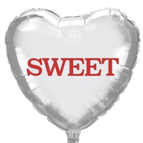 Balloon Foil Valentine Candy Heart Sweet